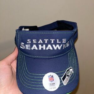 Seattle Seahawks Apparel Navy Visor